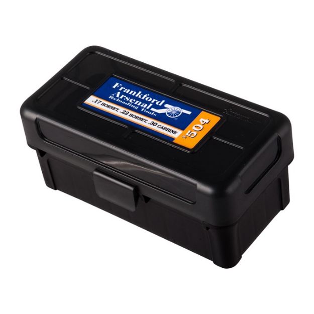 Picture of 22 Hornet, 30 M1 #504 Hinge-Top Ammo Box 50 Ct.
