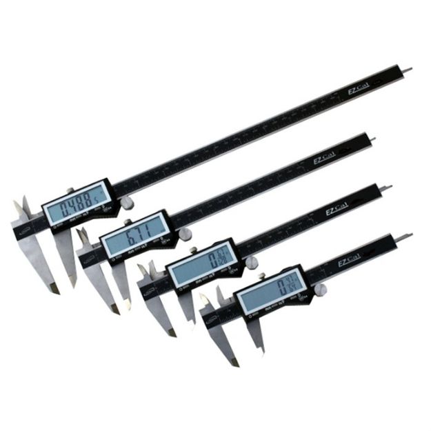 Picture of Ez Cal 0-6” X-Large Digital Display Caliper Stainless Steel