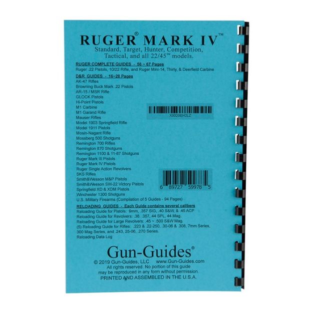 Picture of Assembly And Disassembly Guide For The Ruger Mark Iv