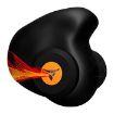 Picture of Custom Molded Percussive Shooting Earplug,  Black