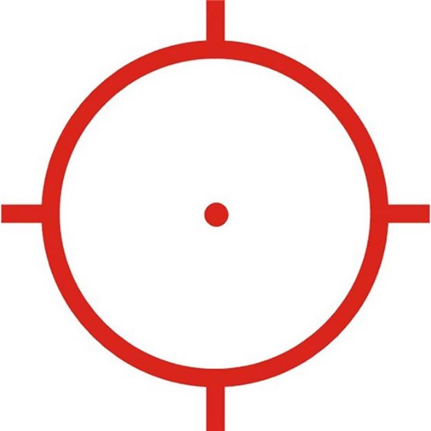 Picture of Xps2-0 Holographic 68 Moa Ring 1 Moa Red Dot Reticle Gray