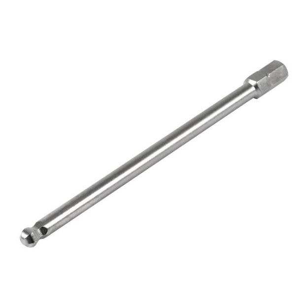 Picture of Extended Action 4'' Long 3/16'' Ball End Hex Bit