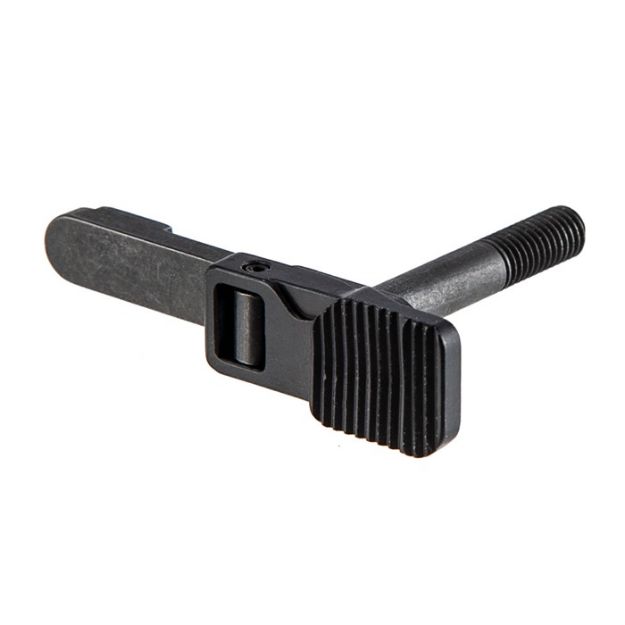 Picture of Ar-15 Enhanced Extended Mag Release Serrated Ambidextrous