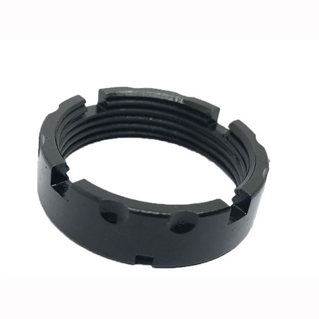 Picture of Ar-15 Billet Castle Nut Black