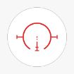 Picture of Midas Tsp1 1X21mm Tsp1 Red Reticle Black