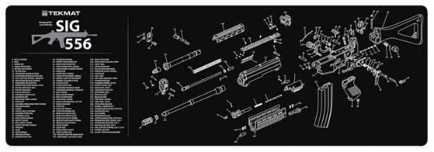 Picture of Tekmat Long Gun Cleaning Mat For Sig Sauer 556 Black