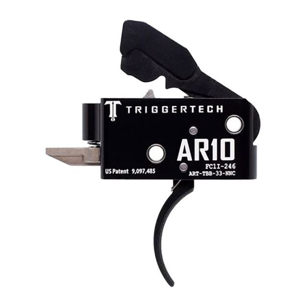 Picture of Ar .308 Adaptable Trigger Black Curved Two-Stage