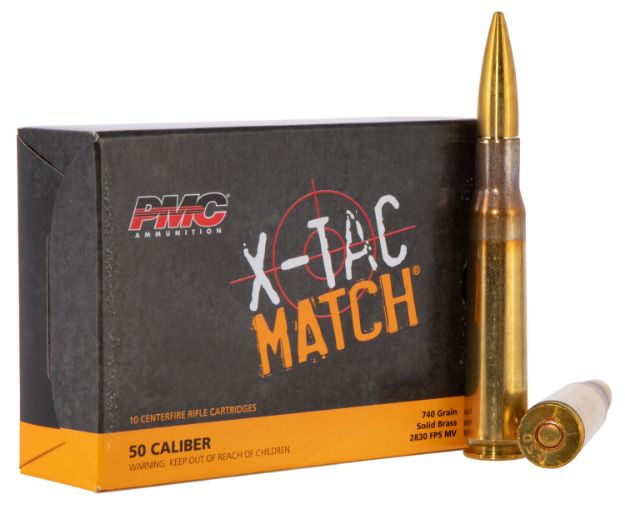 Picture of X-Tac Match 50 Bmg 740Gr Solid Brass 10/Box