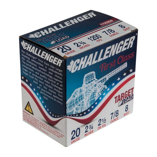 Picture of First Class Target Load 20Ga 2-3/4'' 7/8Oz #8 Shot 250/Case