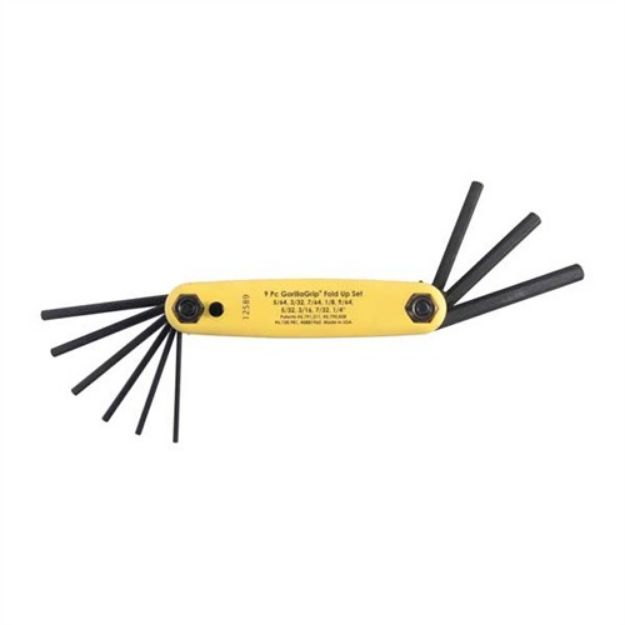 Picture of Gorilla Grip Sae Hex Wrench 9-Piece Set (5/64''-1/4'')