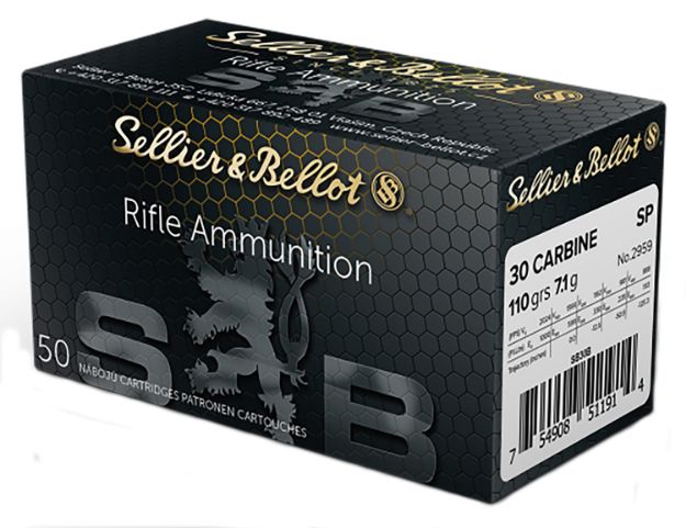 Picture of Sellier & Bellot 30 Carbine 110 Gr Sp 50/Bx
