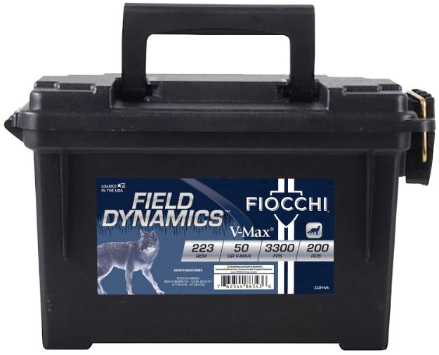 Picture of Fiocchi Extrema 223 Rem 50Gr V-Max 200 Rd Ammo Can
