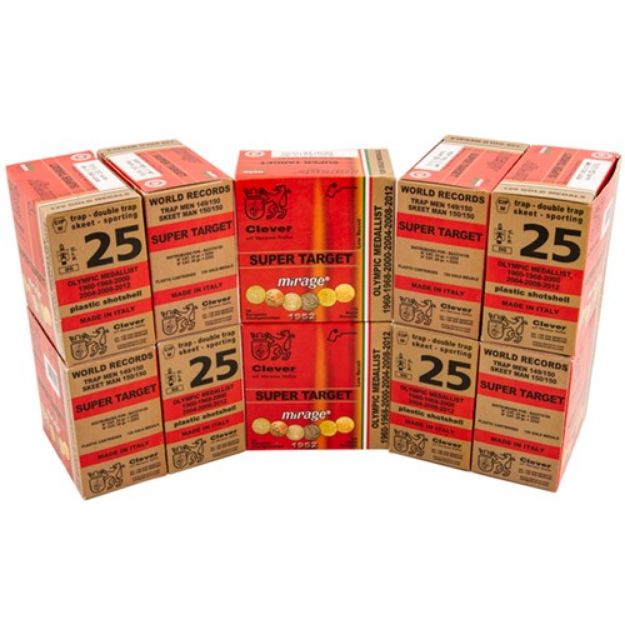 Picture of Mirage Super Target T1 12Ga 2-3/4'' 1-1/8Oz #8.5 Shot 250/Cs