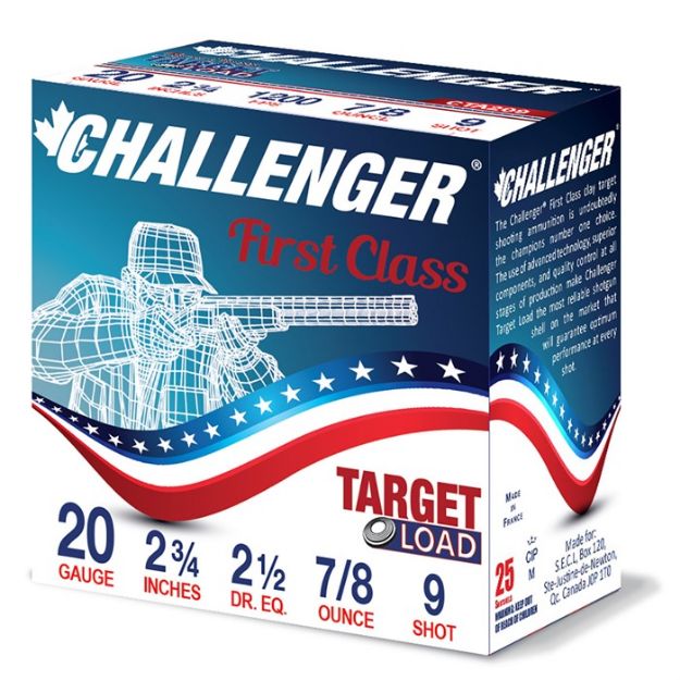 Picture of First Class Target Load 20Ga 2-3/4'' 7/8Oz #9 Shot 250/Case