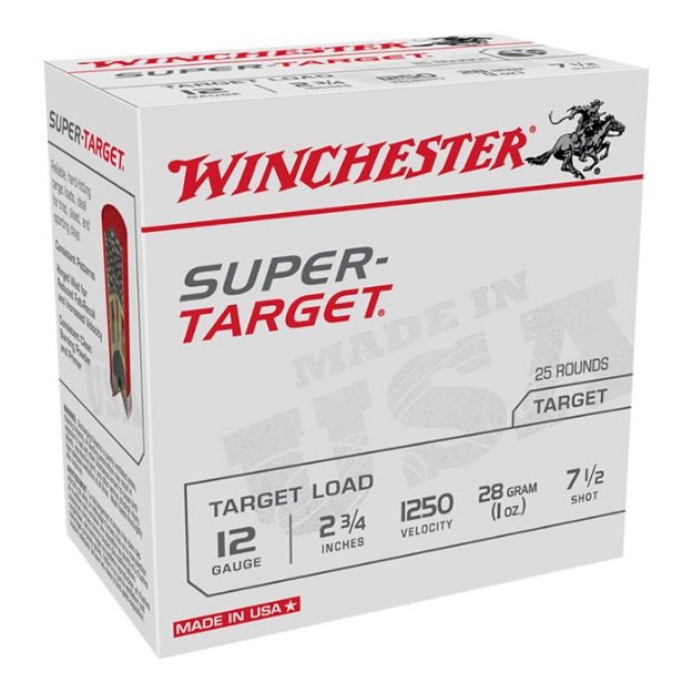 Picture of Super Target 12 Gauge 2-3/4'' 1Oz #7-1/2 Shot 25/Box