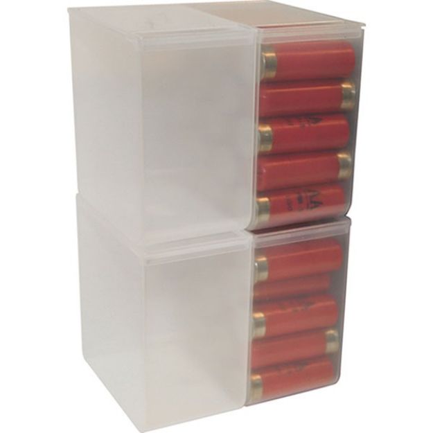 Picture of 25 Round Shotshell Box, Sold As Set Of 4 Clear