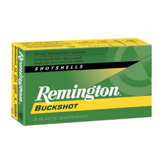 Picture of Remington Express Buckshot 12Ga 2.75'' 12 Pel #0 5/Bx