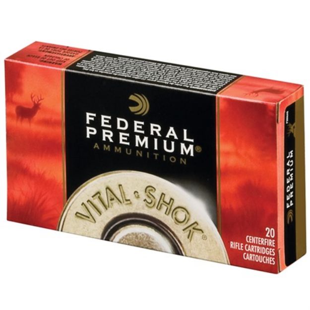 Picture of Federal Vital Shok 270 Win 130Gr Trophy Bonded Tip 20/Bx