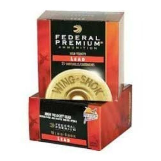 Picture of Federal Wing Shok Hv 20Ga 2.75'' 1Oz #6 25/Bx