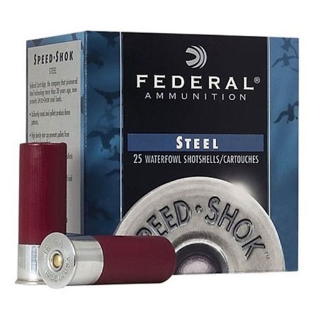 Picture of Federal Speed Shok Hv Steel 20Ga 2.75'' 3/4Oz #4 25/Bx