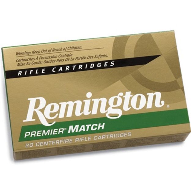 Picture of Remington Premier Match 308 Win 168Gr Matchking Bthp 20/Bx