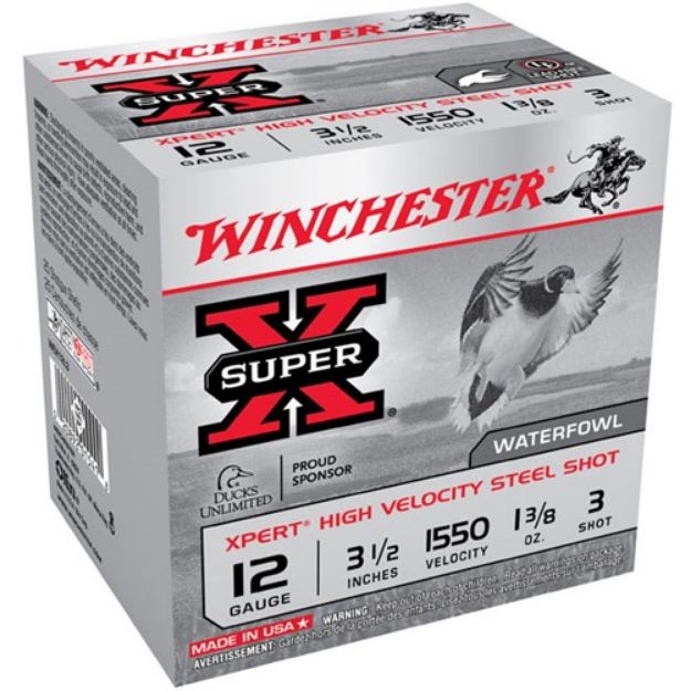 Picture of Winchester Xpert Hv Steel 12Ga 3.5'' 1-3/8 Oz. #3 25/Bx