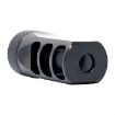Picture of Muzzlok 8.6 Blackout 3-Port Muzzle Brake M18x1.5 Threads Blk
