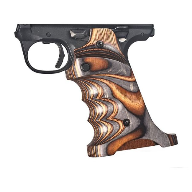 Picture of Laminated Grips For Ruger Mark Iv 22/45 Brown & Gray