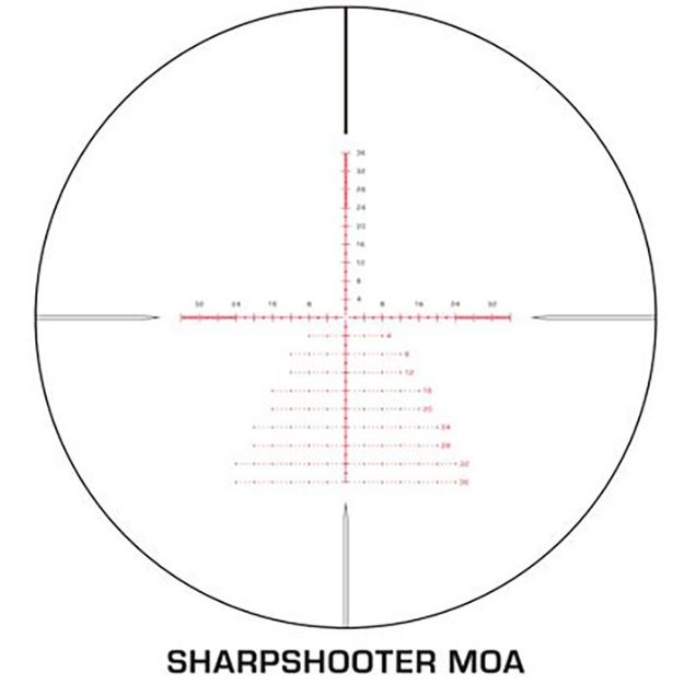Picture of Warhawk Precision 4-20X50mm Ffp Illum. Sharpshooter Moa Blk
