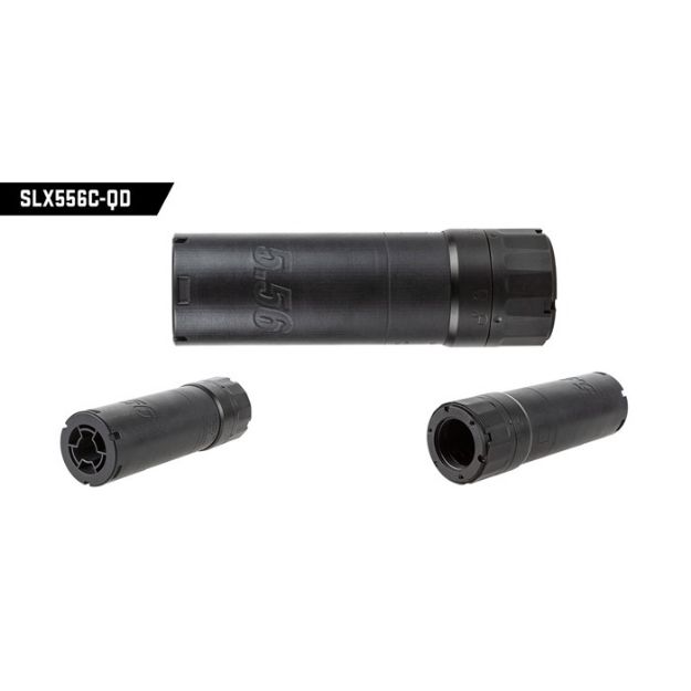 Picture of Slx Comp 5.56X45 Nato Inconel Clutch-Lok Qd Suppressor Blk