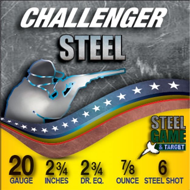 Picture of Steel Game & Target 20 Gauge 2-3/4'' 7/8Oz #6 Shot 250/Case