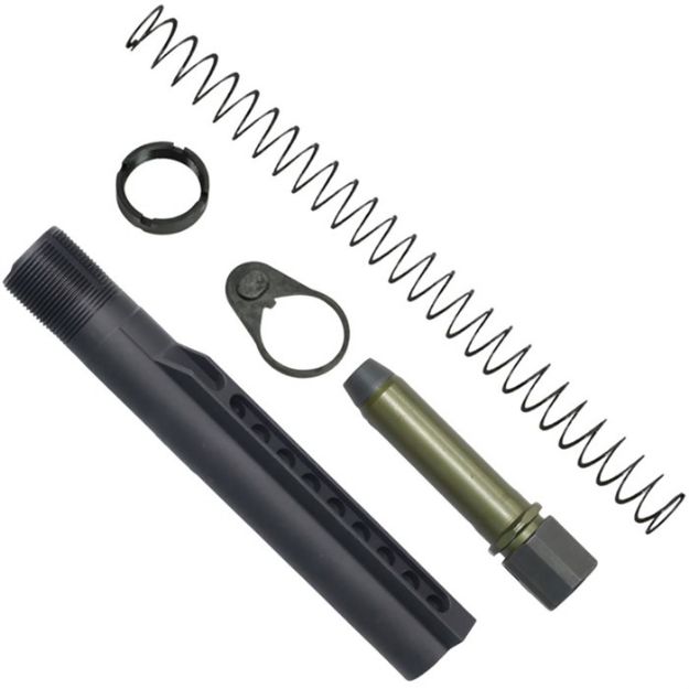 Picture of Kspec Ar15 A5-Length H4 Buffer Tube Kit W/7.3Oz Buffer Black