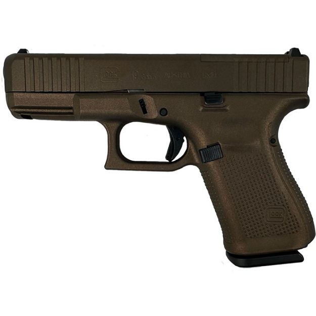 Picture of Glock 19 Gen 5 Mos 9Mm 4.02” Bbl (3)15Rd Midnight Bronze