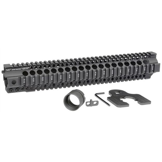 Picture of Ar-15 Combat T-Series 1-Pc Free Float Handguard 14'' Black