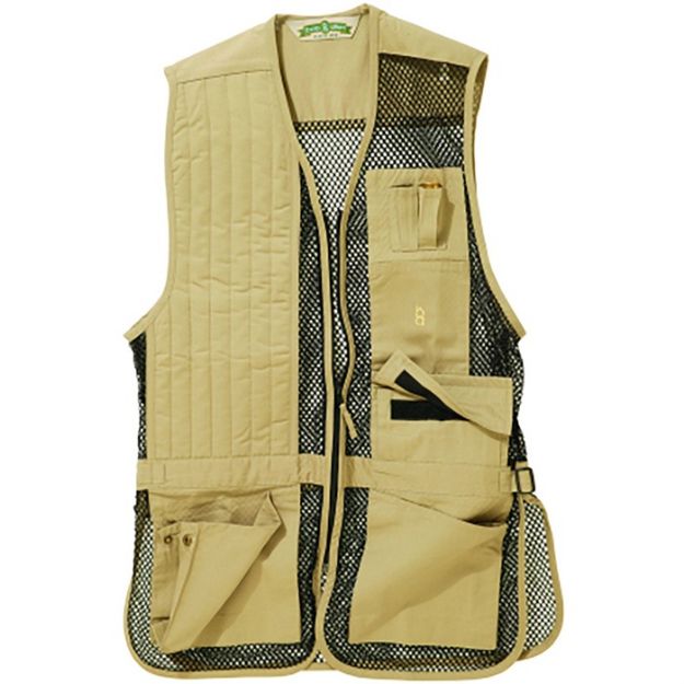 Picture of Full Mesh Shooting Vest Khaki Rh 2Xl