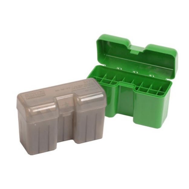 Picture of Flip Top Rifle Ammo Box 26 Nosler-500 Jeffrey 20 Round Green