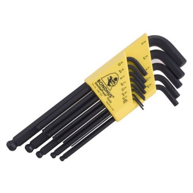 Picture of Balldriver Standard Hex Key L-Wrench (.05-3/8) 13-Piece Set