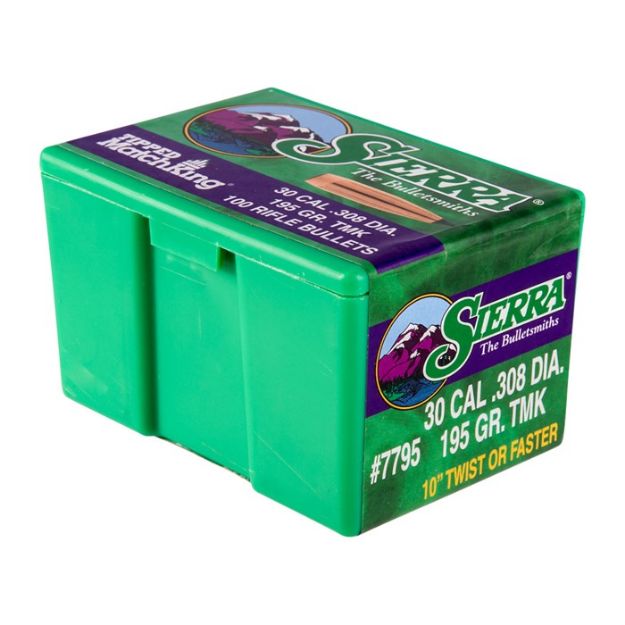 Picture of Tipped Matchking 30 Caliber (0.308'') 195Gr Ptbt 100/Box