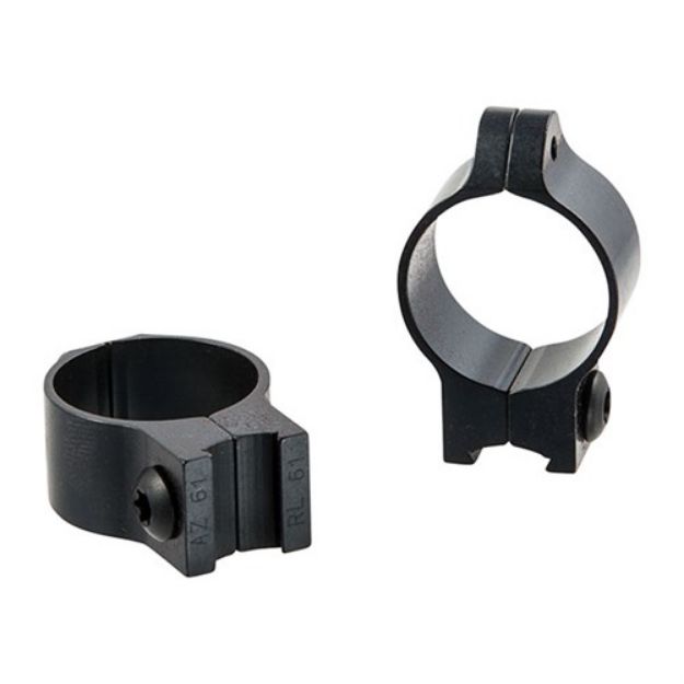 Picture of 1'' Low (0.35'') 11Mm Dovetail Rings, Black