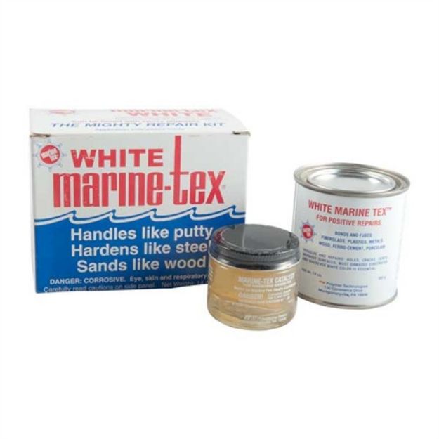 Picture of White Marine-Tex, 14.0 Oz