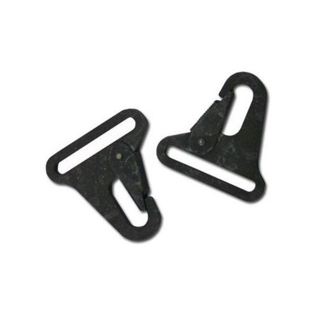 Picture of Sako 2-Pc Hook Type Sling Swivel Black Steel