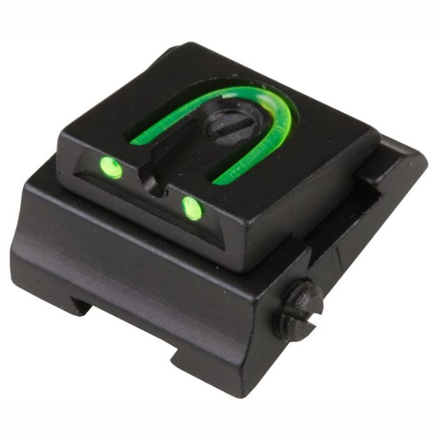 Picture of Rifle Adjustable Fiber Optic 3/16'' Wgos Rear Sight Green