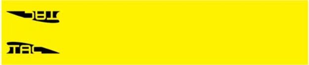 Picture of Tac Vanes Standard Arrow Wrap 4.675" Yellow 13 Pack