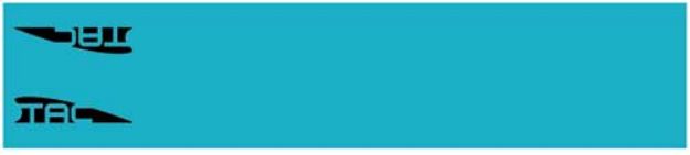 Picture of Tac Vanes Standard Arrow Wrap 4.675" Turquoise 13 Pack