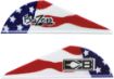 Picture of Bohning Blazer Vanes True Color 2" American Flag 36Pk