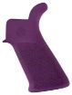 Picture of Hogue Ar-15 Beavertail Grip No Finger Grooves Purple