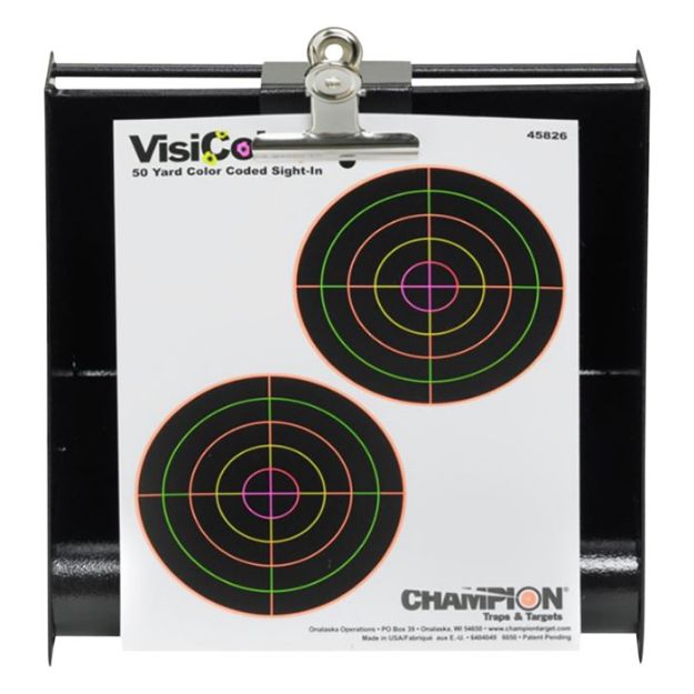 Picture of Champion Bullet Trap 10"X11" For .22Lr Rimfire Steel Black