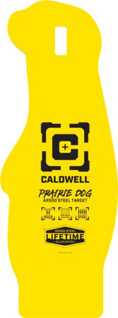 Picture of Caldwell Ar500 Prarie Dog Trgt 3/8"  Ar500 Steel Yellow