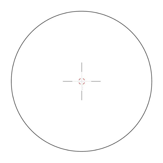 Picture of Credo 1-6X24 Blk 30Mm Mrad Red