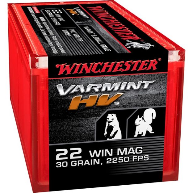 Picture of Winchester Supreme 22Wmr 30Gr V-Max 2250Fps 50Rd 20Bx/Cs